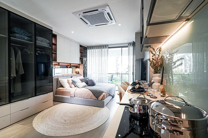 Wallaya Residence Nai Harn — студия, 36 м² — фото объекта 7, Пхукет