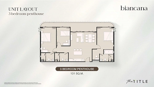 The Title Biancana — планировка квартиры 6