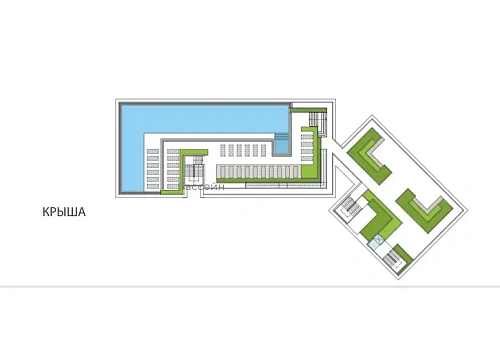 Laguna Lakeside Residence 2 — план этажа 8