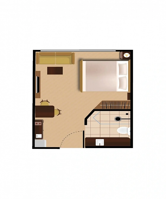 Harmonia City Garden — Студия, 20 м² ID578110 — фото объекта 4, Паттайя