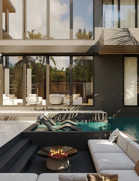 Вилла Astera The One — флагман 7 спален, кинотеатр, 2 бассейна, 1000 м² — фото объекта 3, Паттайя