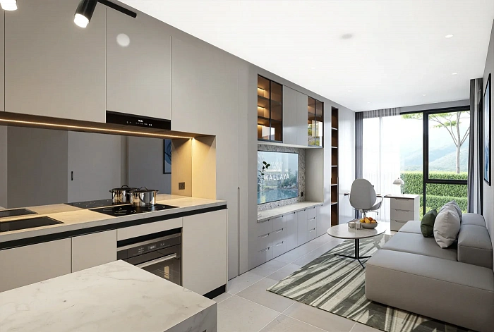 Wallaya Residence Nai Harn — апартаменты с 1 спальней, 54 м² — фото объекта 57, Пхукет