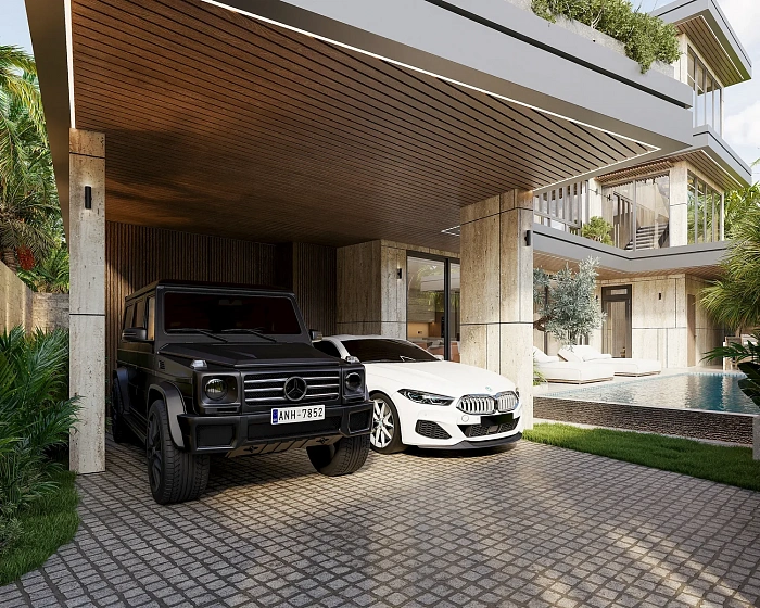 Costera Wongamat — Вилла 5 спален, 2 бассейна, 557 м² — фото объекта 3, Паттайя