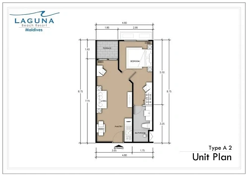 Laguna Beach Maldives — планировка квартиры 4