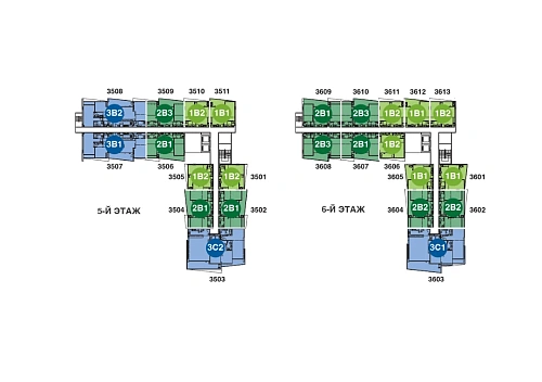 Skypark Elara — план этажа 12