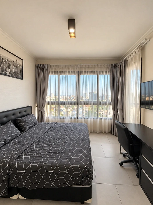 Zire Wongamat —  видовые апартаменты 1BR, 49 м² (Unit B2602) — фото объекта 16, Паттайя