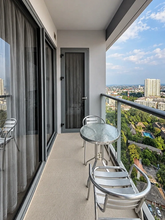 Zire Wongamat —  видовые апартаменты 1BR, 49 м² (Unit B2602) — фото объекта 2, Паттайя