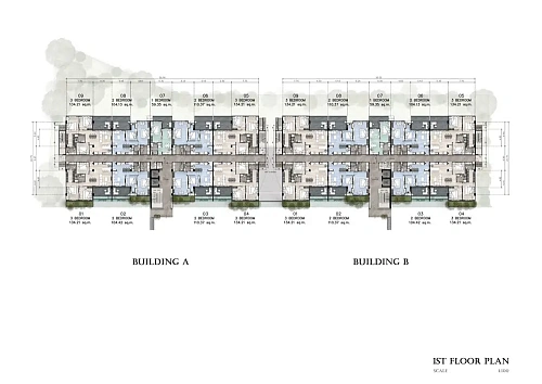 Zensiri Residence — план этажа 1