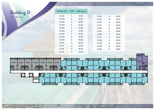 Seven Seas Condo — план этажа 7