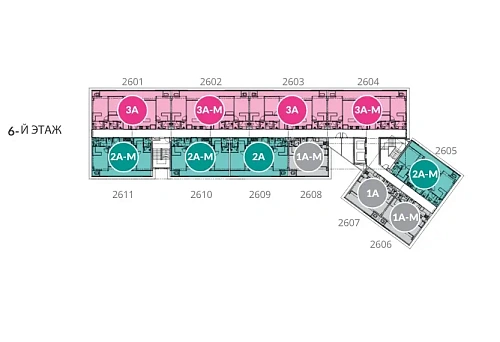 Laguna Lakeside Residence 2 — план этажа 14