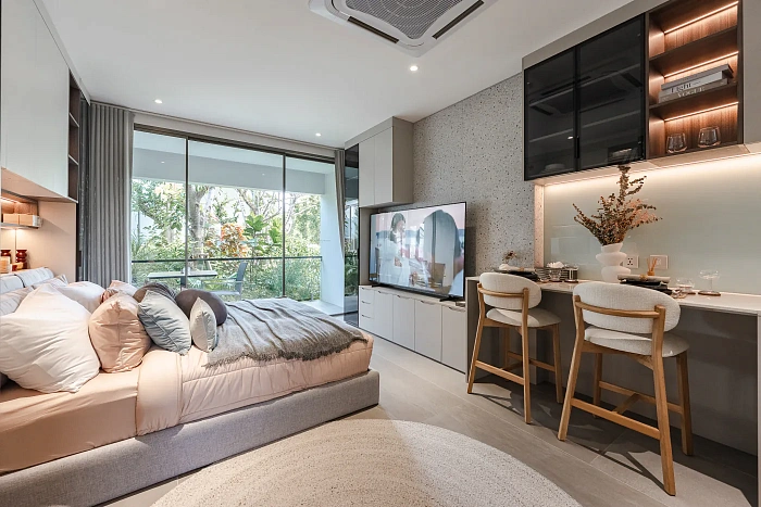 Wallaya Residence Nai Harn — студия, 36 м² — фото объекта 21, Пхукет