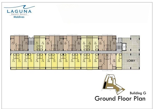Laguna Beach Maldives — план этажа 9