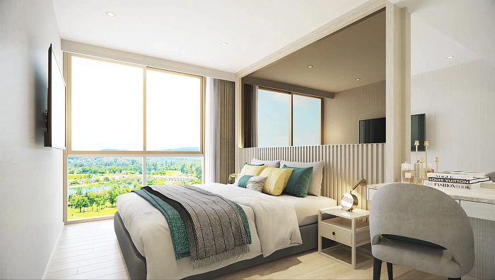 The Ozone Oasis Condo — апартаменты с 2 спальнями, 72-81 м² — фото объекта 1, Пхукет