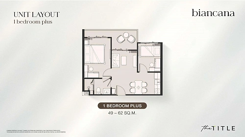The Title Biancana — планировка квартиры 3