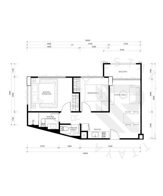The Embassy — апартаменты с 2 спальнями, 51 - 102 м² — фото объекта 27, Паттайя