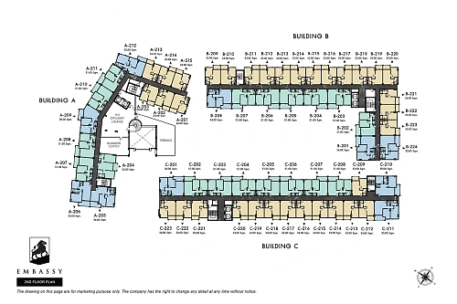 Embassy — план этажа 3