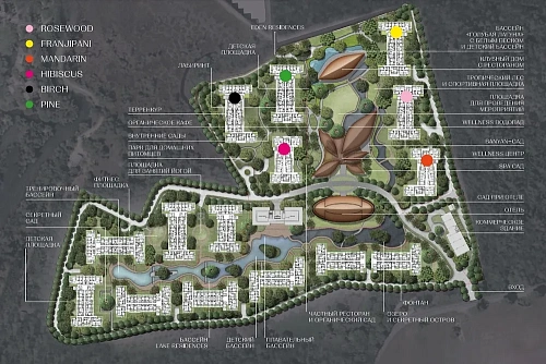 Gardens of Eden - Park Residence — план этажа 2