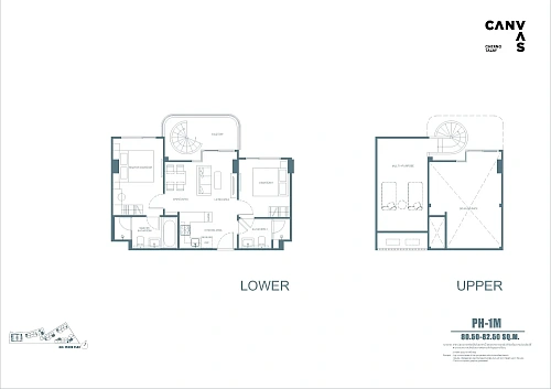 Canvas Cherngtalay — планировка квартиры 24